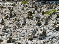 Samaria - postaviky z kamene